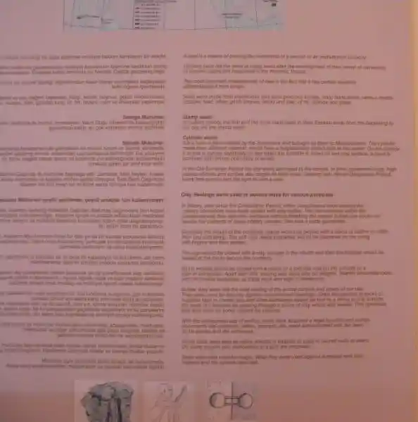 Seals, means of proving the ownership of a person